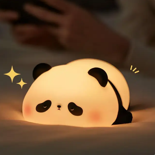 Luminária de Silicone p/ Crianças -(Ovelha, Panda, Coelho)