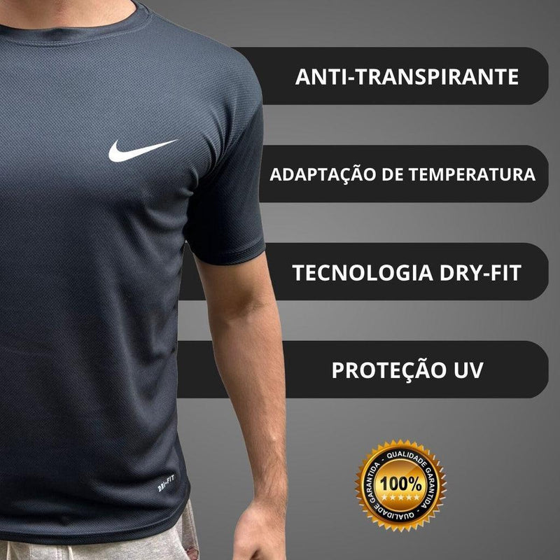 Kit 5 Camisetas NK Dri-Fit - Pague 3 e Leve 5